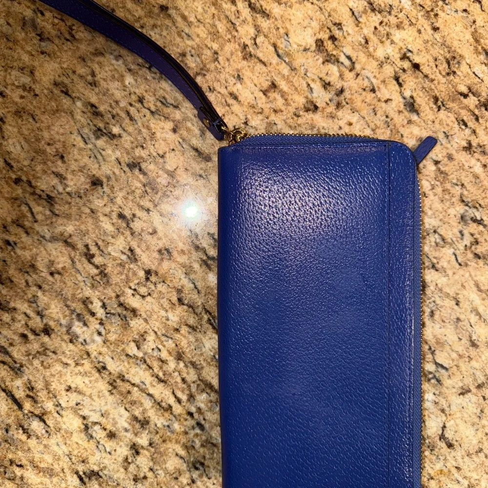 Kate Spade Royal Blue Wallet wristlet